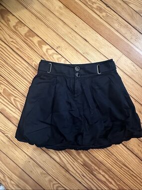 A/X Armani Exchange Black bubble Skirt